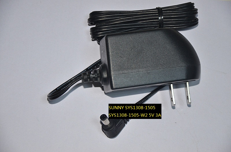 100% Brand New 5V 3A AC/DC ADAPTER SUNNY SYS1308-1505-W2 SYS1308-1505 POWER SUPPLY - Click Image to Close